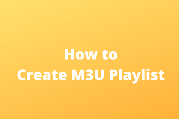 creating playlist in vlc media player