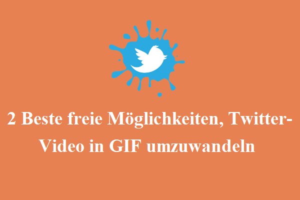 2 Beste freie Möglichkeiten, Twitter-Video in GIF umzuwandeln