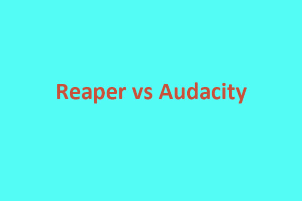 Reaper vs Audacity: Is Reaper Better Than Audacity