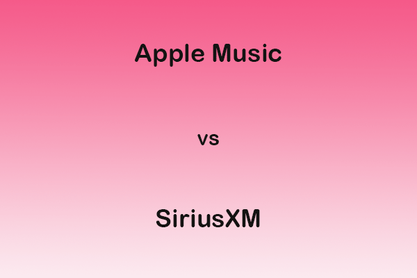 Apple Music vs SiriusXM: How the Audio Giants Compete