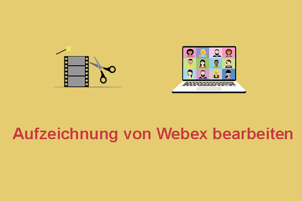 So bearbeiten Sie Aufzeichnung von Webex auf dem PC [Schritt-für-Schritt-Anleitung]