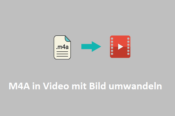 M4A in Video mit Bild für YouTube umwandeln mit kostenlosem Konverter