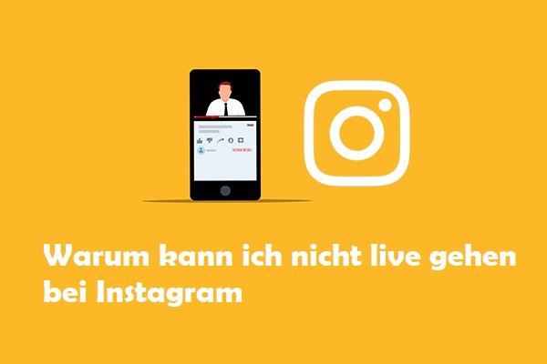 Warum kann ich nicht live auf Instagram gehen: Gründe und Lösungen hier