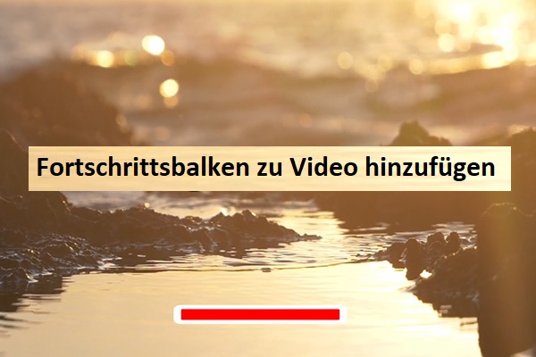 Die 2 besten Methoden zum Hinzufügen von Fortschrittsbalken zu Videos