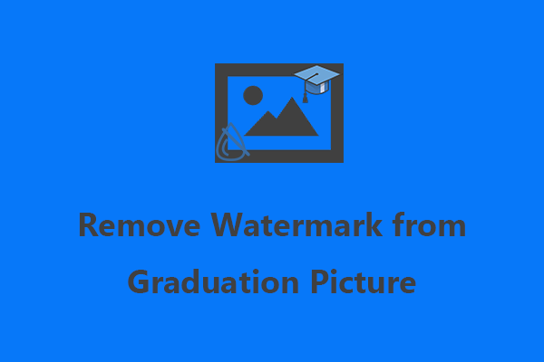 Remove Watermark from Graduation Picture via Clone Tool or Brush