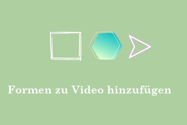 Ein kreativer Ansatz zum Geschichtenerzählen: Video mit Formen versehen