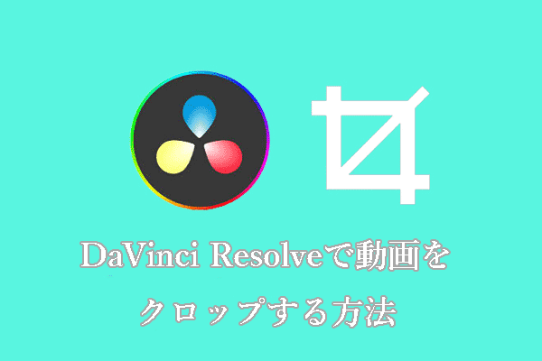 DaVinci Resolveで動画をクロップする方法 - 5つの方法