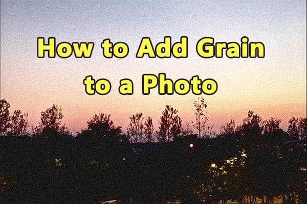 Solved: How to Add Grain to a Photo [Desktop and Online]